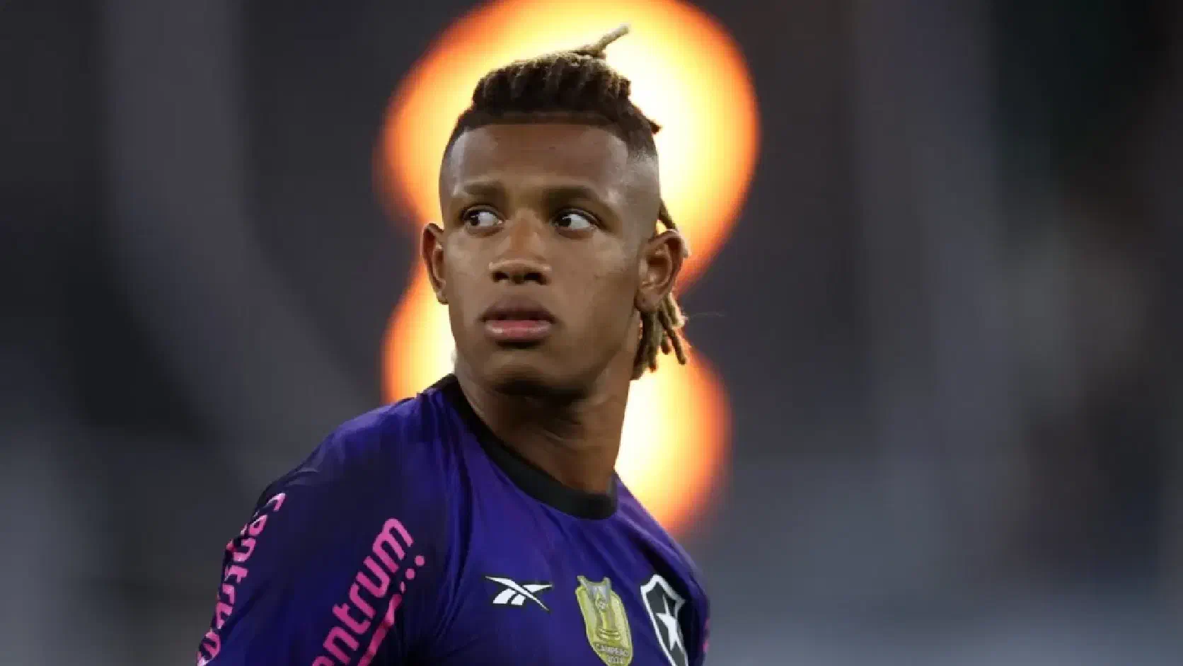 Danilo durante partida do Botafogo contra o Grêmio.
